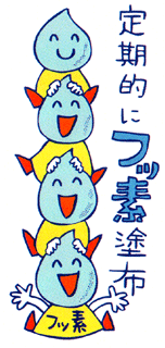 フッ素で予防